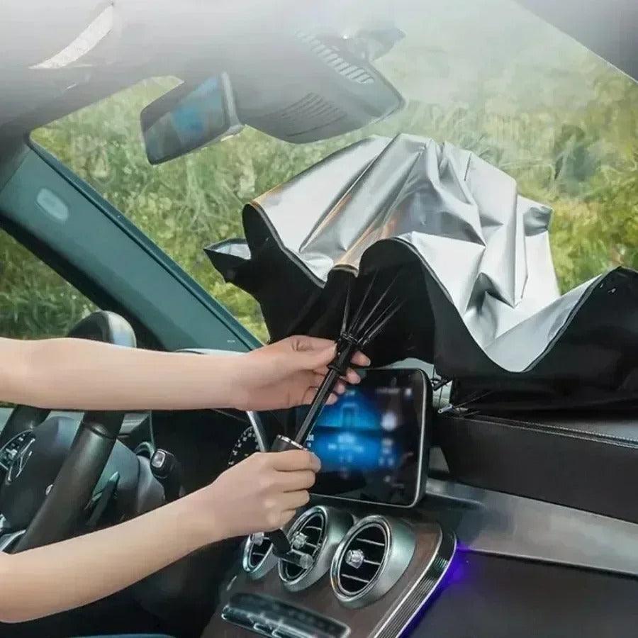 Parasol para coche, protector para el interior del vehículo.
