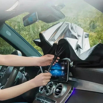 Parasol para coche, protector para el interior del vehículo.